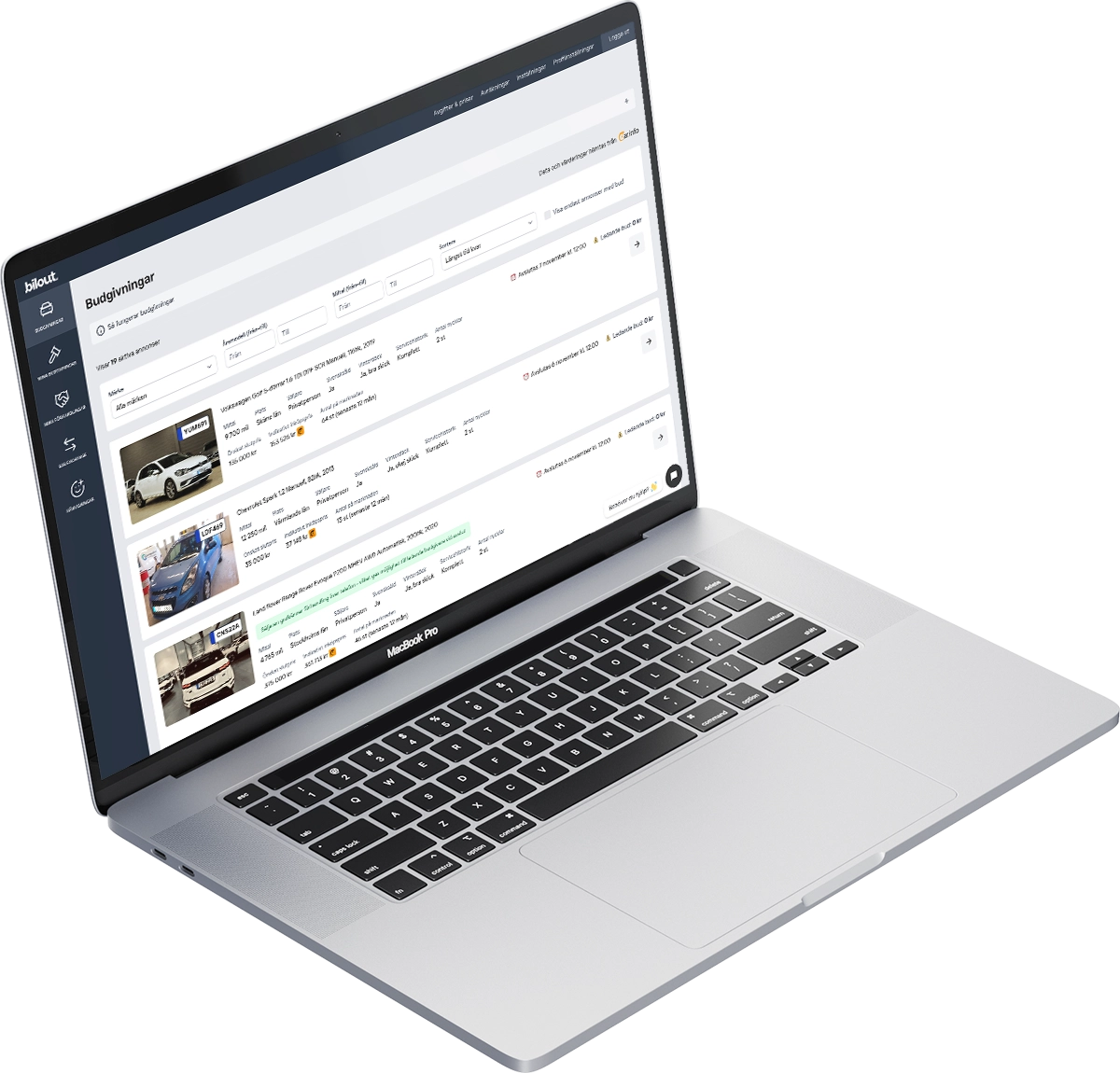 Bilout för bilhandlare